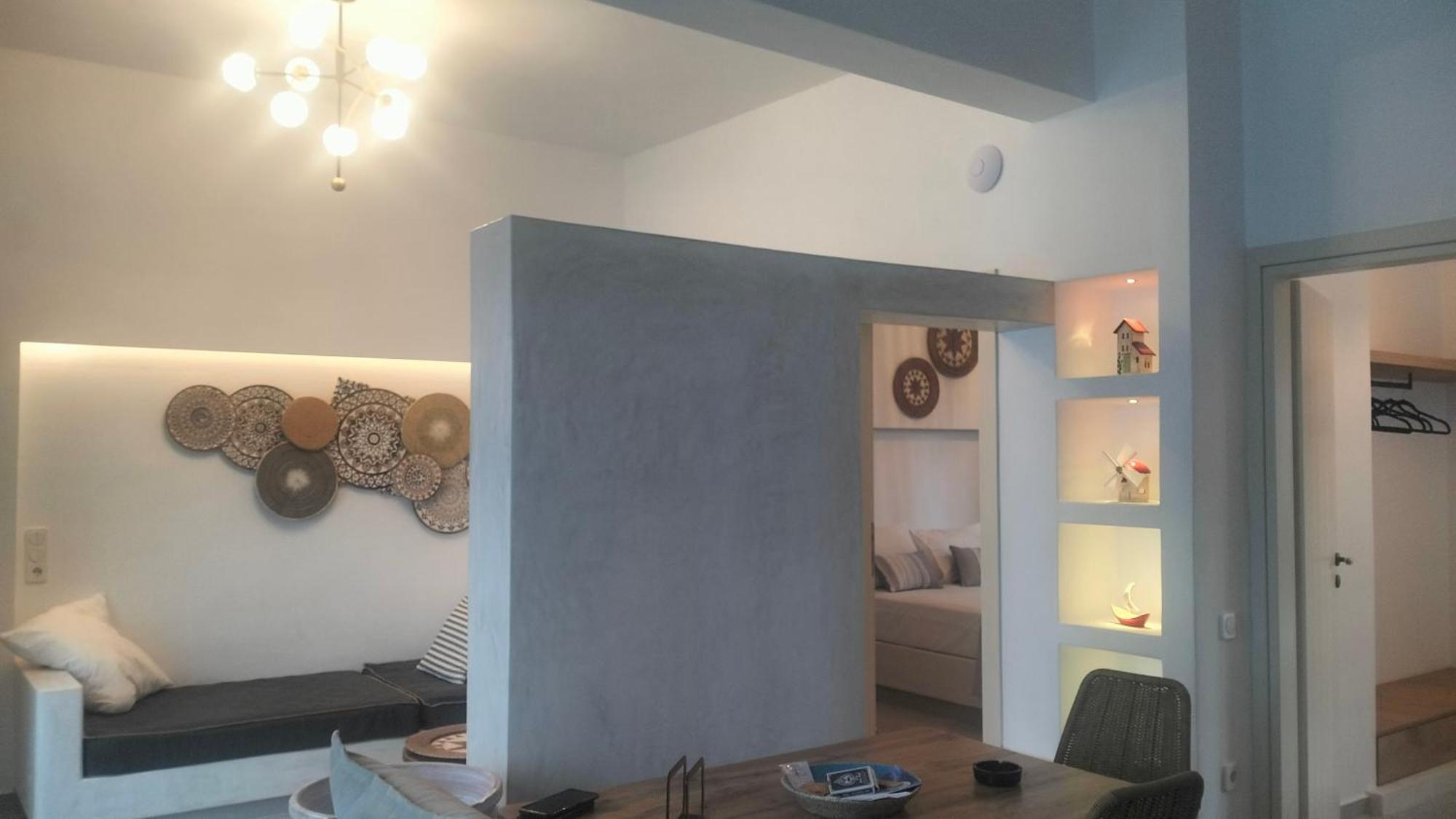 Apartamento Θέαστρον - Theastron House With Great View In Chora Pera Gyalos Exterior foto