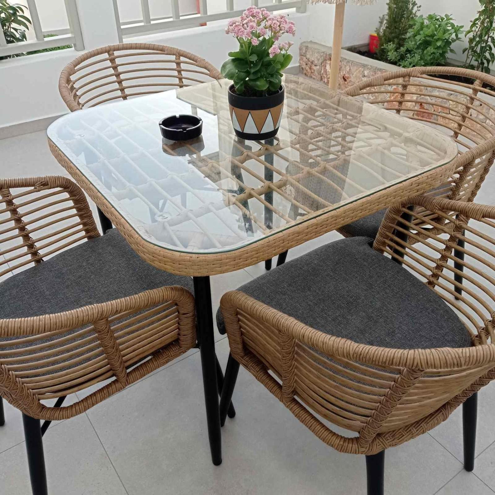 Apartamento Θέαστρον - Theastron House With Great View In Chora Pera Gyalos Exterior foto